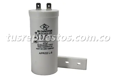 Capacitor Original Lavadora Mabe Ref-228C1259P001